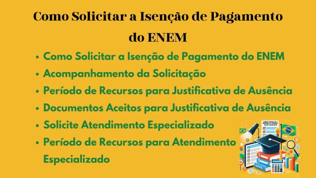 Como-Solicitar-a-Isencao-de-Pagamento-do-ENEM Como Solicitar a Isenção de Pagamento do ENEM